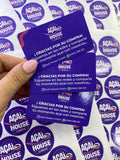 Tarjetas gift card, fidelidad , presentación