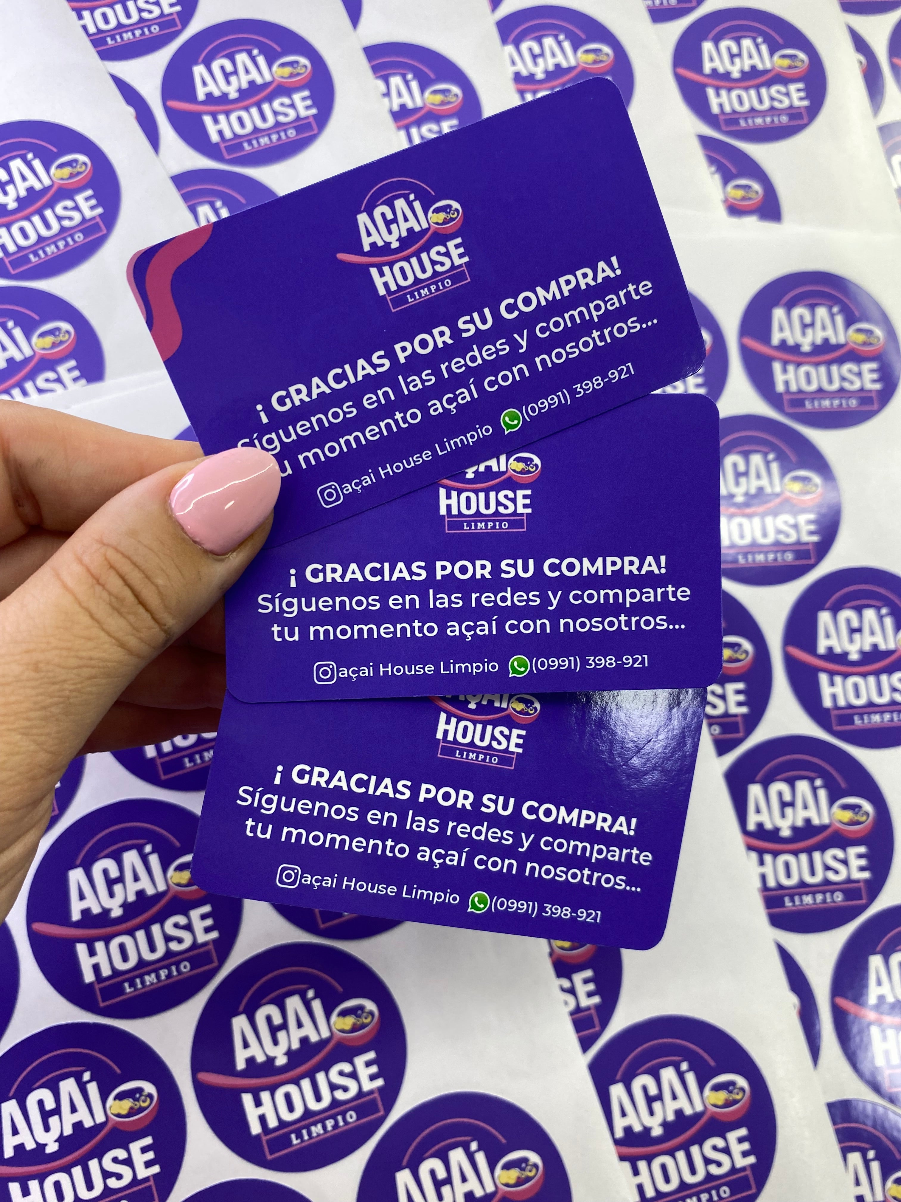 Tarjetas gift card, fidelidad , presentación