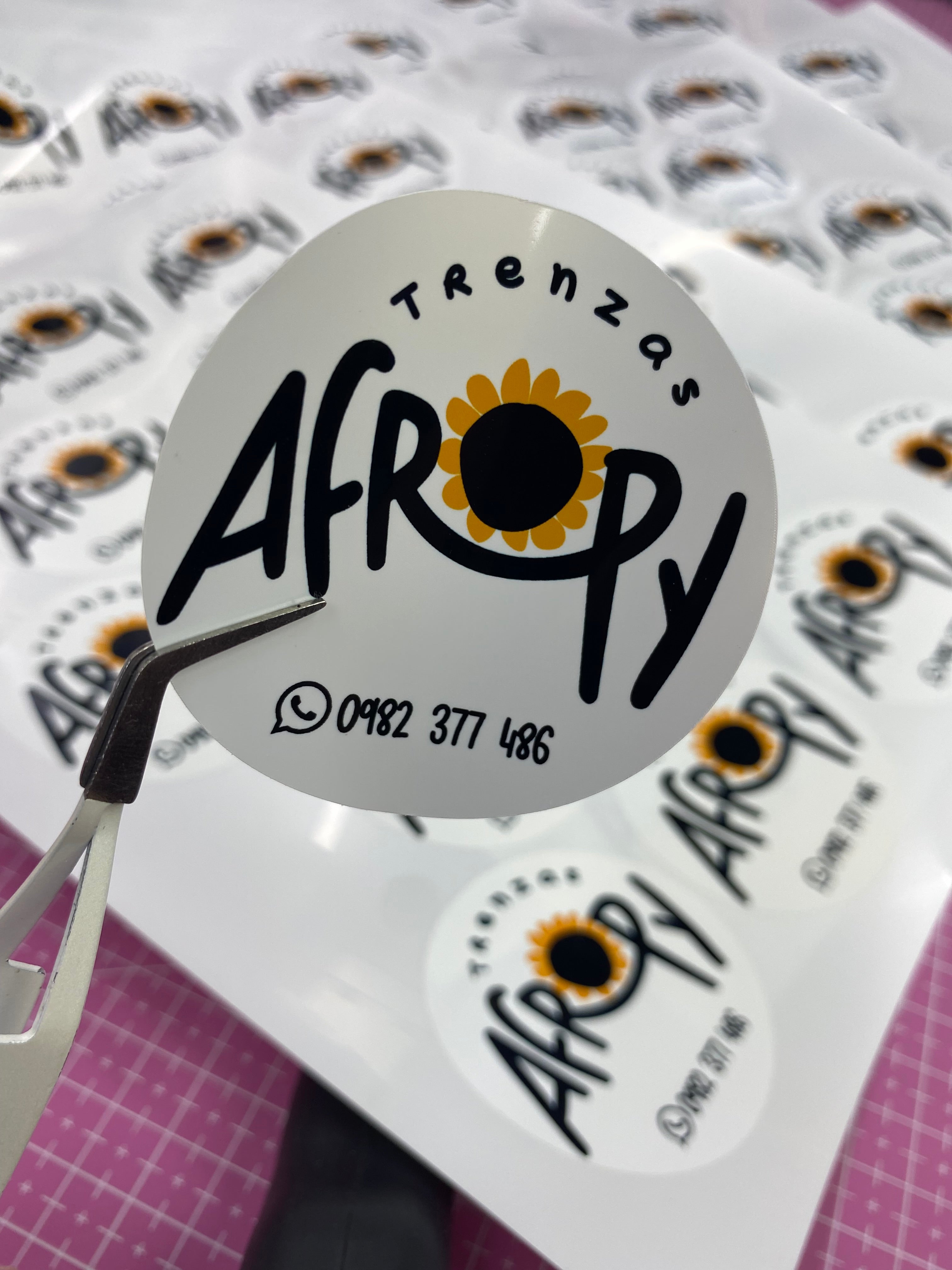 Stickers en Vinil impermeable