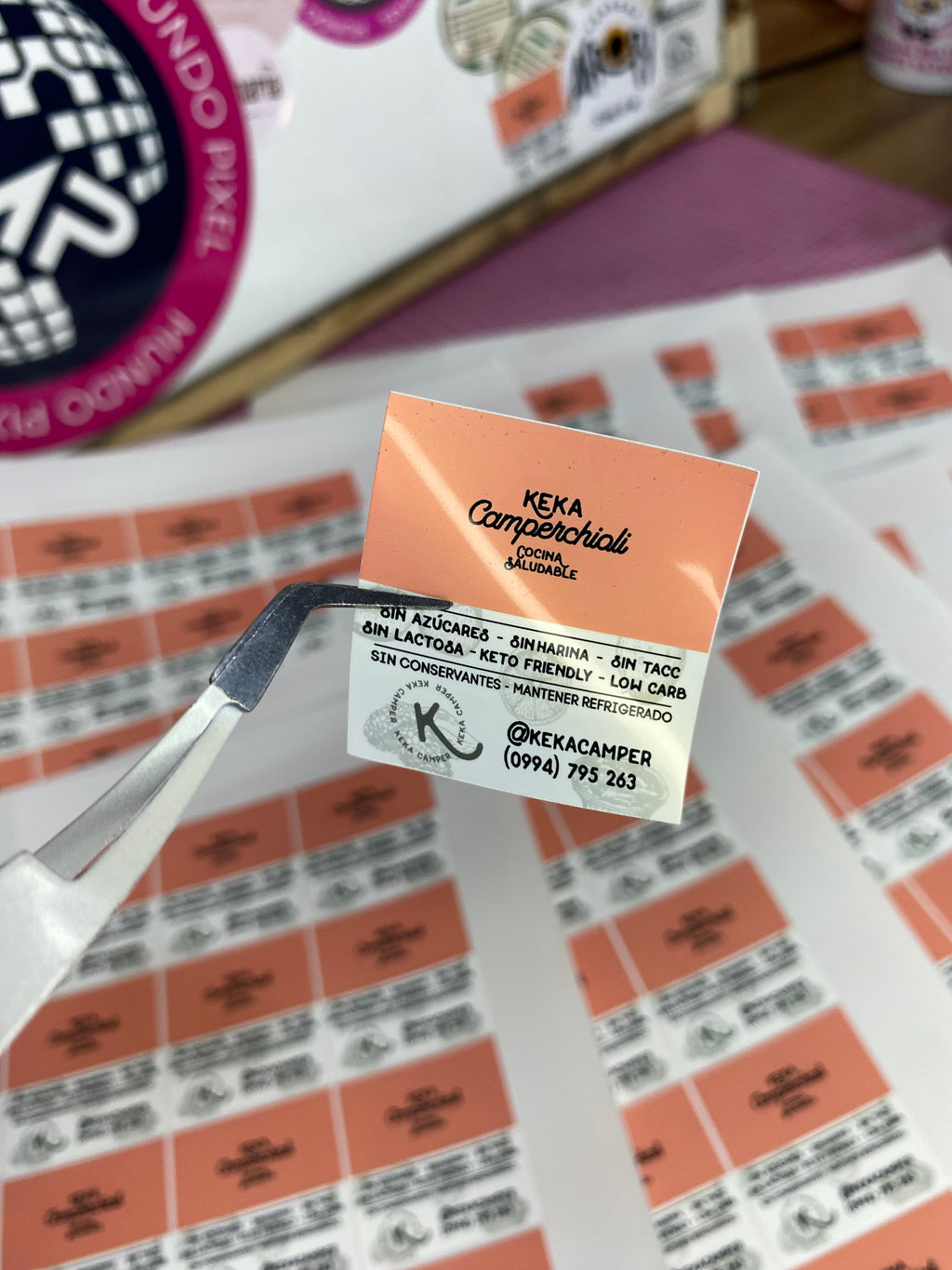 Stickers en Vinil impermeable