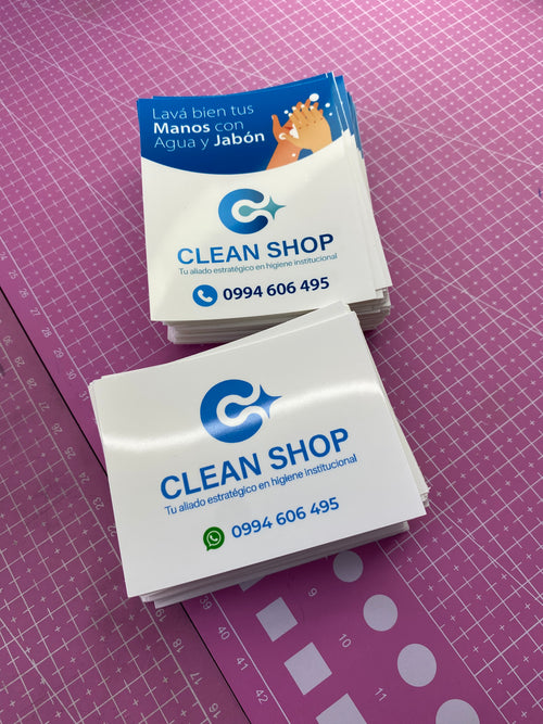 Stickers en Vinil impermeable